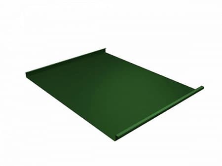 Изображение Фальц двойной стоячий Гранд Лайн / Grand Line, GreenCoat Pural Matt 0.5, цвет RR 33 черный (RAL 9005)