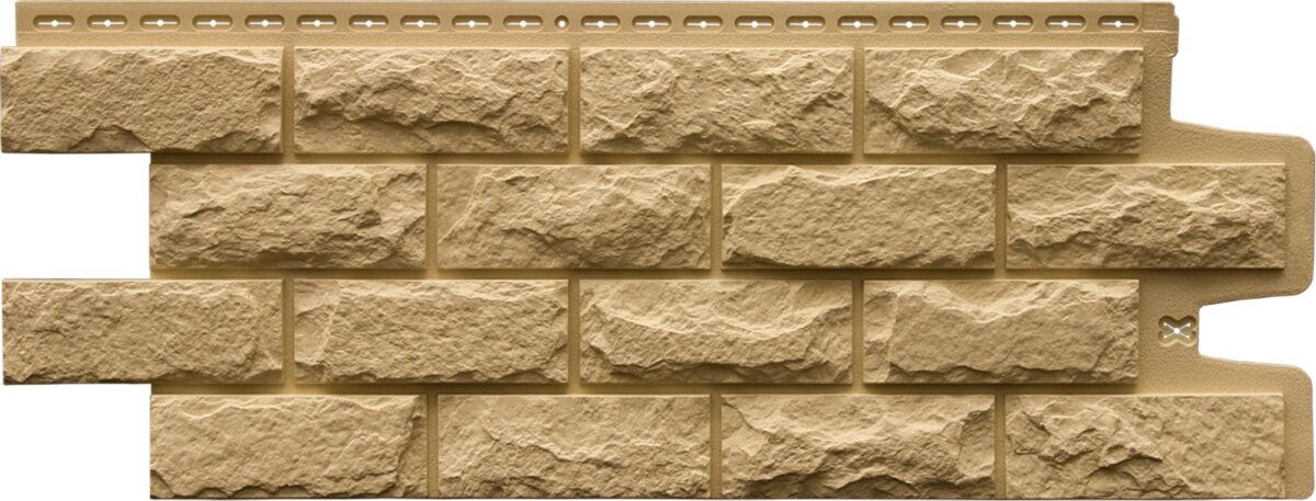 Изображение Фасадная панель Grand Line Стандарт Колотый камень песочная