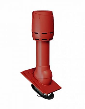 Изображение Комплект вентиляции помещений Braas (Браас) для плоской черепицы, цвет красный