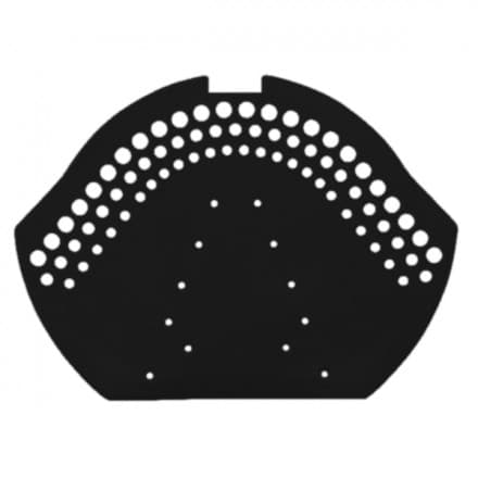 Изображение Коньковый торцевой элемент ПВХ Braas (Браас), цвет черный