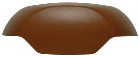 Изображение Опорная черепица из комплекта безопасной подножки 41х25 см и колосниковой решетки 88х25 см для профиля Франфурт и Янтарь Braas (Браас), цвет коричневый
