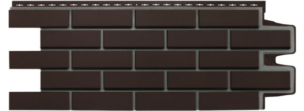Изображение Фасадная панель Grand Line Премиум Клинкерный кирпич шоколадная