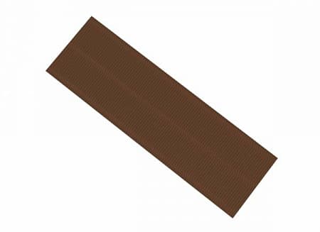 Изображение Желобок ендовы с крепежными скобами Braas (Браас), цвет коричневый