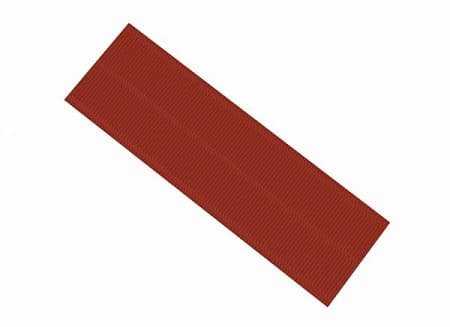 Изображение Желобок ендовы с крепежными скобами Braas (Браас), цвет красный 1