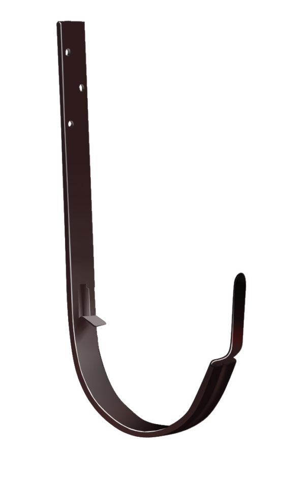Изображение Кронштейн желоба Дизайн ПВХ GL 135 металл черный (RAL 9005)