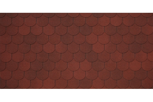 Изображение Битумная черепица TEGOLA TOSCANA terracotta 406 (терракотта)