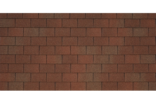 Изображение Черепица битумная Tegola Unica Toscana terracotta 406 (терракотта)