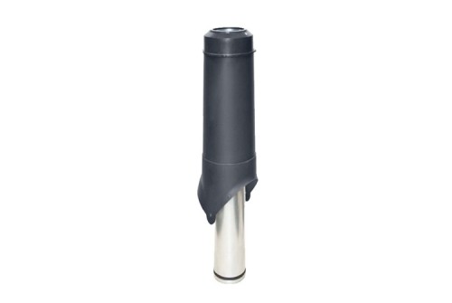 Изображение Выход вентиляции Krovent Pipe-VT 125/700 is серый