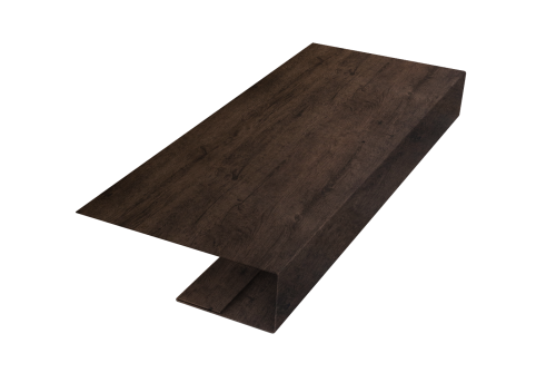 Изображение J-Профиль 12мм 0,45 Print-Double Elite Antique Wood (3м)