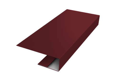 Изображение J-Профиль 12мм 0,5 Satin Matt TX RAL 6005 зеленый мох (2м)