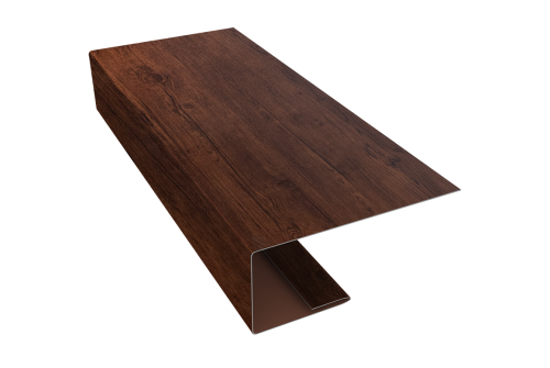 Изображение J-Профиль 18мм 0,4 Print Premium Cherry Wood Fresh TwinColor (3м)
