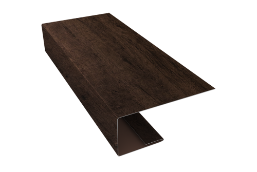 Изображение J-Профиль 18мм 0,45 Print Elite Antique Wood TwinColor (2м)