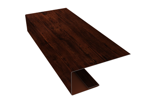 Изображение J-Профиль 18мм 0,45 Print Elite Cherry Wood TwinColor (3м)