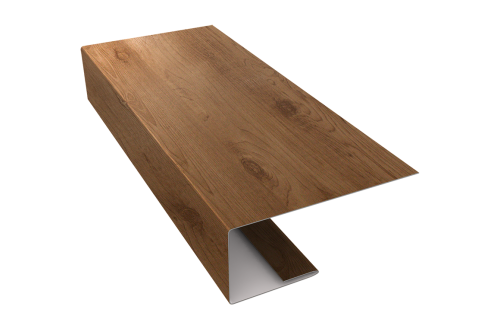 Изображение J-Профиль 18мм 0,45 Print Premium Pine Wood Fresh (2м)