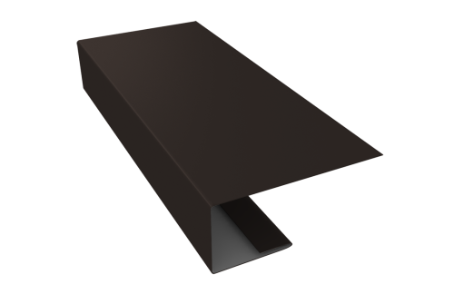 Изображение J-Профиль 18мм 0,5 Satin Matt TX RAL 6005 зеленый мох (3м)