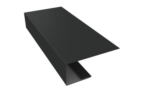 Изображение J-Профиль 18мм 0,5 Satin Matt TX RAL 6005 зеленый мох (3м)