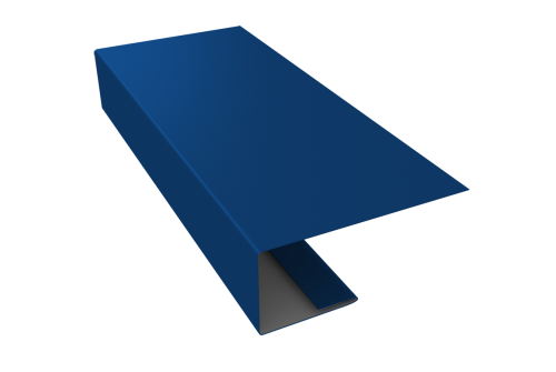Изображение J-Профиль 18мм 0,5 Satin с пленкой RAL 6005 зеленый мох (2м)