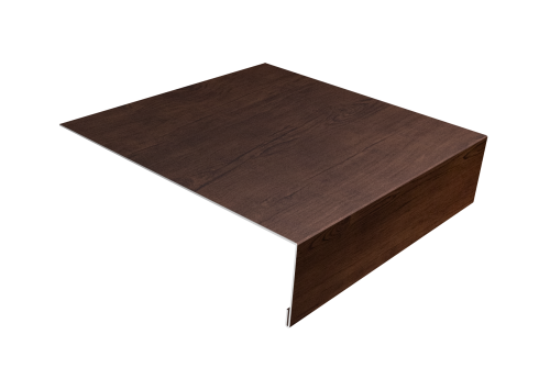 Изображение Планка лобовая/околооконная простая 190х50 0,4 Print Premium Cherry Wood Fresh TwinColor (3м)