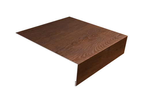 Изображение Планка лобовая/околооконная простая 190х50 0,45 Print Premium Golden Wood Fresh TwinColor (2м)