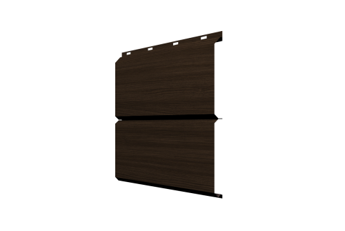 Изображение Софит ЭкоБрус без перфорации 0,345 Grand Line 0,45 Print Elite Coffee Wood TwinColor