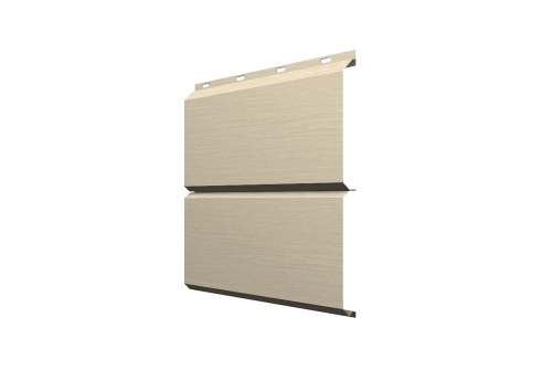 Изображение Софит ЭкоБрус без перфорации 0,345 Grand Line 0,45 Print Elite Milky Wood TwinColor