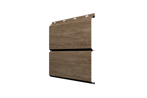 Изображение Софит ЭкоБрус без перфорации 0,345 Grand Line 0,45 Print Elite White Wood TwinColor