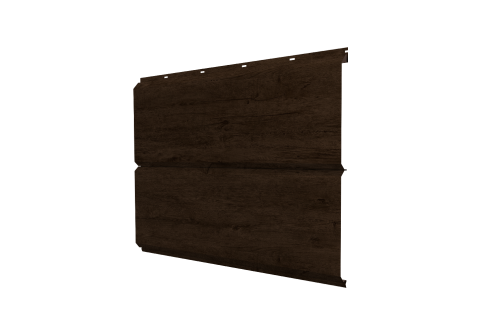 Изображение Софит ЭкоБрус new без перфорации 0,45 Print Elite Antique Wood TwinColor
