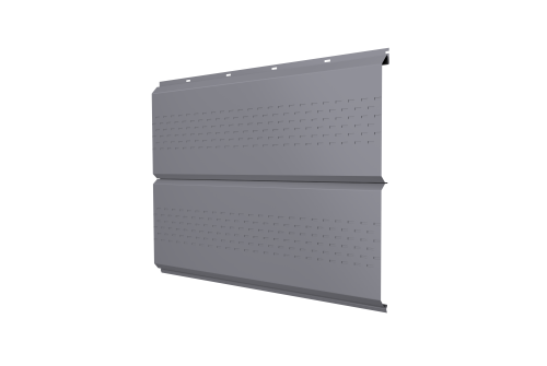 Изображение Софит ЭкоБрус new c перфорацией 0,45 PE RAL 6005 зеленый мох