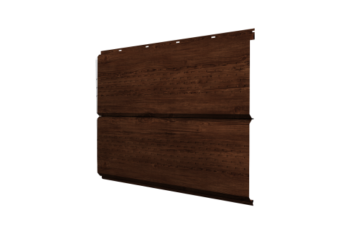 Изображение Софит ЭкоБрус new c перфорацией 0,45 Print Elite с пленкой Cherry Wood TwinColor
