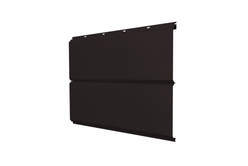 Изображение Софит ЭкоБрус new c перфорацией 0,5 Satin RAL 6005 зеленый мох