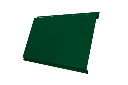 Изображение Софит Вертикаль 0,2 Grand Line classic 0,45 PE-Double с пленкой RAL 6005 зеленый мох