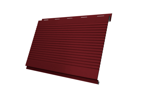Изображение Софит Вертикаль 0,2 Grand Line gofr 0,5 Satin Matt TX с пленкой RAL 7024 мокрый асфальт
