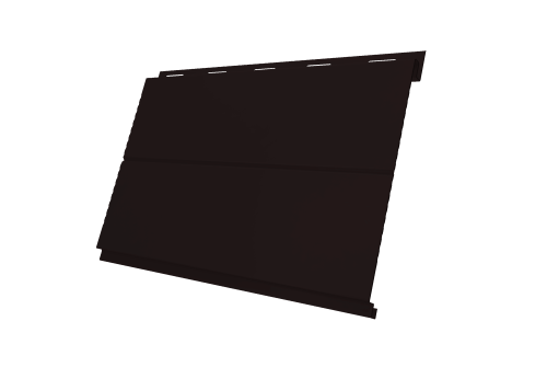 Изображение Софит Вертикаль 0,2 line Grand line 0,45 PE-Double RAL 9005 черный