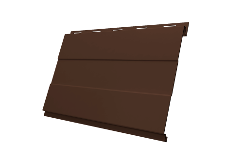 Изображение Софит Вертикаль 0,2 prof Grand line 0,45 Drap TwinColor с пленкой RAL 8017 шоколад