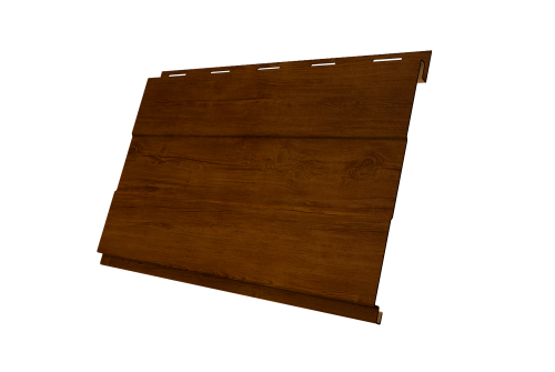 Изображение Софит Вертикаль 0,2 prof Grand line 0,45 Print-Double Premium Golden Wood Intense F