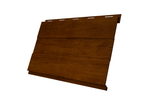 Изображение Софит Вертикаль 0,2 prof Grand line 0,45 Print-Double Premium с пленкой Golden Wood Intense F