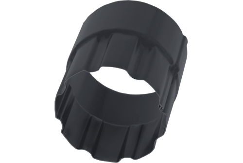 Изображение Соединитель трубы 90 мм Matte PU RAL 7024