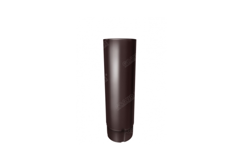Изображение Труба круглая Optima 90мм 2м RAL 8017