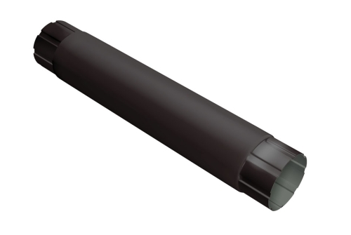 Изображение Труба круглая соединительная Optima Matt 90мм 1м RR 32