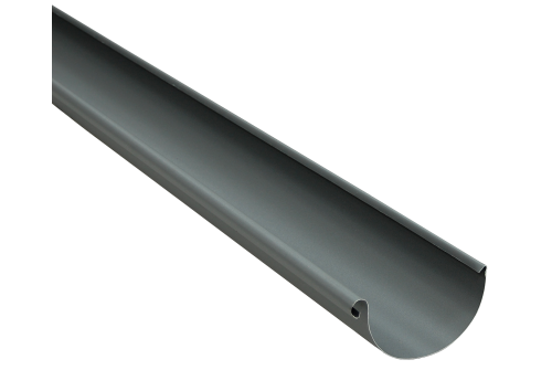 Изображение Желоб полукруглый 125 мм 3 м Matte PU RAL 7024