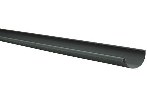 Изображение Желоб полукруглый Optima Matt 125мм 3м RAL 7024