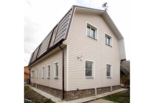 Изображение Колено 60 град Grand Line 90 мм RAL 8017 шоколад