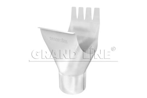 Изображение Воронка Grand Line 125/90 мм RAL 9003 сигнальный белый