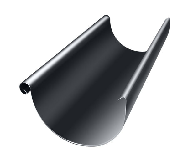 Изображение Желоб полукруглый Optima 150мм 3м RAL 7024