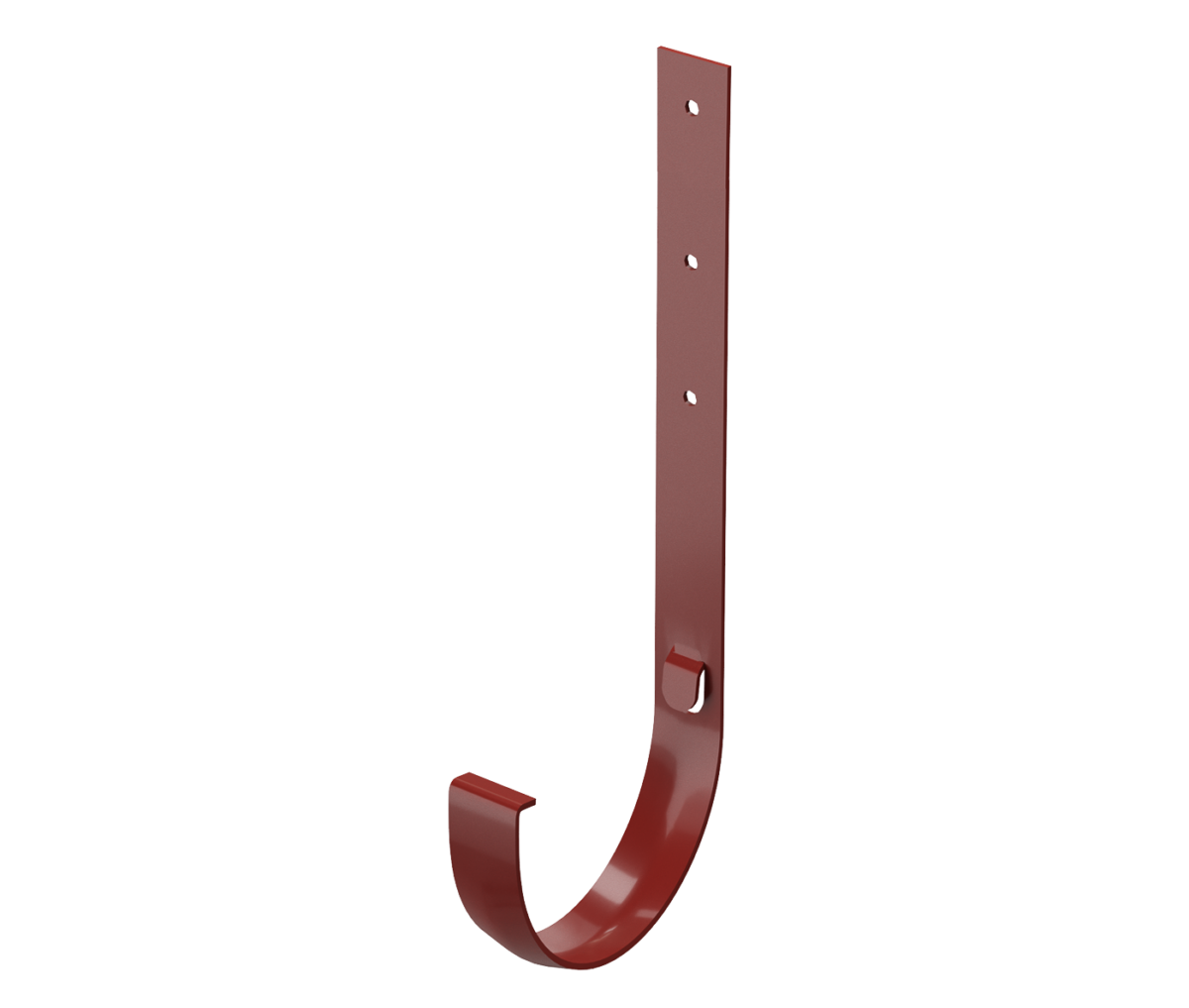 Изображение Кронштейн желоба металлический Docke Standard, красный