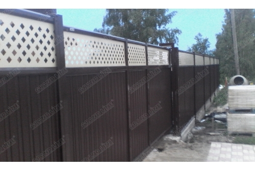 Изображение Столб 62х55х1,4х3000 RAL 8017