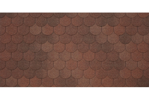 Изображение Черепица гибкая Tegola Assisi terracotta 420 (терракотта)