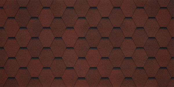 Изображение Черепица гибкая Tegola Garda rosso 409 (красный)