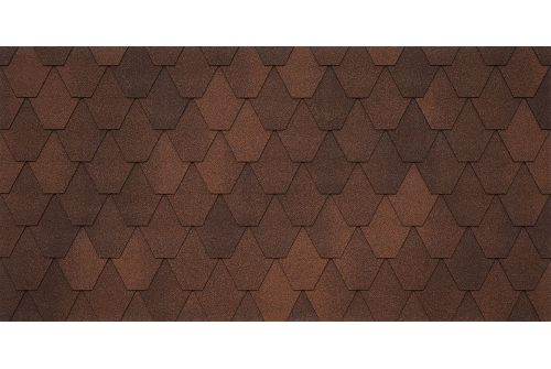 Изображение Черепица гибкая Tegola Sardegna liberica 020 (коричневый кофе) распродажа