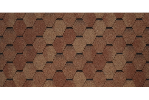 Изображение Черепица гибкая Tegola Unica Veneto terracotta 206 (терракотта)